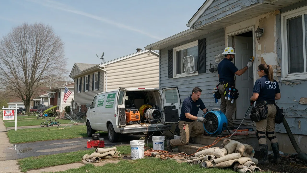 Flood Cleanup in Ridgeville Corners, OH near me